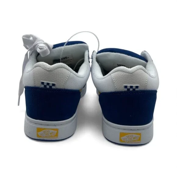 Vans Skate Estazzo Skateboard Shoe - Blue/Yellow Men’s SZ 11.5
